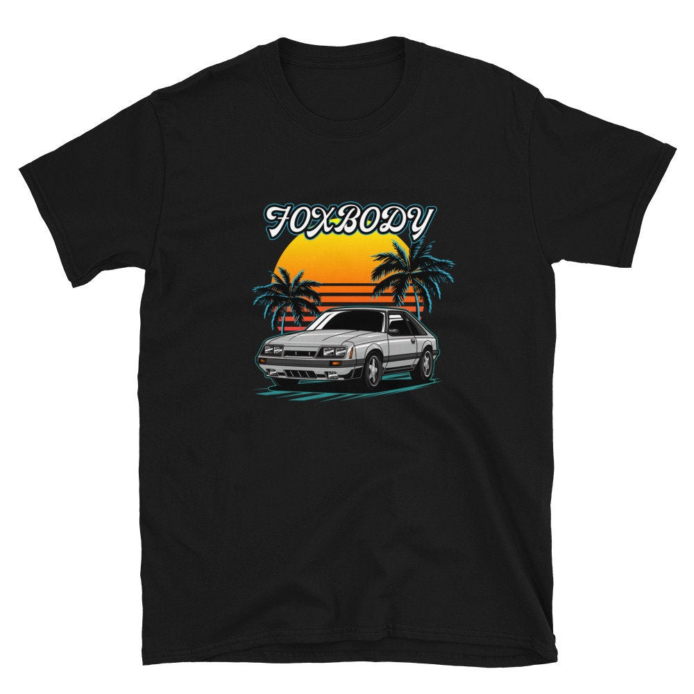 1979-1986 Retro Four Eye Fox Body Mustang Unisex Car T Shirt