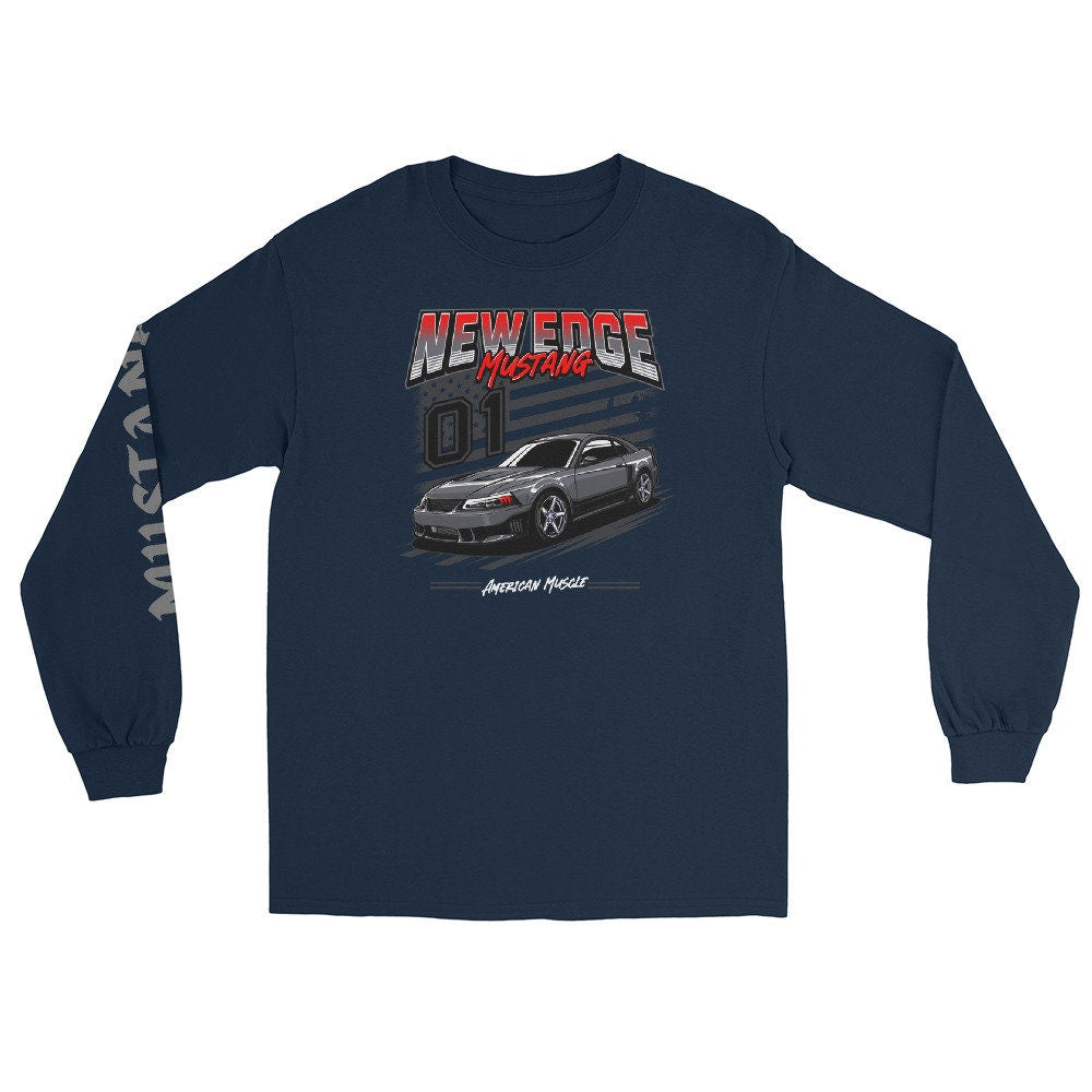 American Muscle 99-04 Mustang Long Sleeve T Shirt Men
