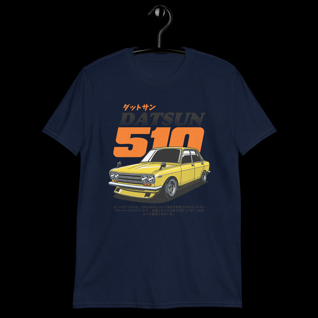 Classic Revival: The Datsun 510 Unisex Tee Car T Shirt