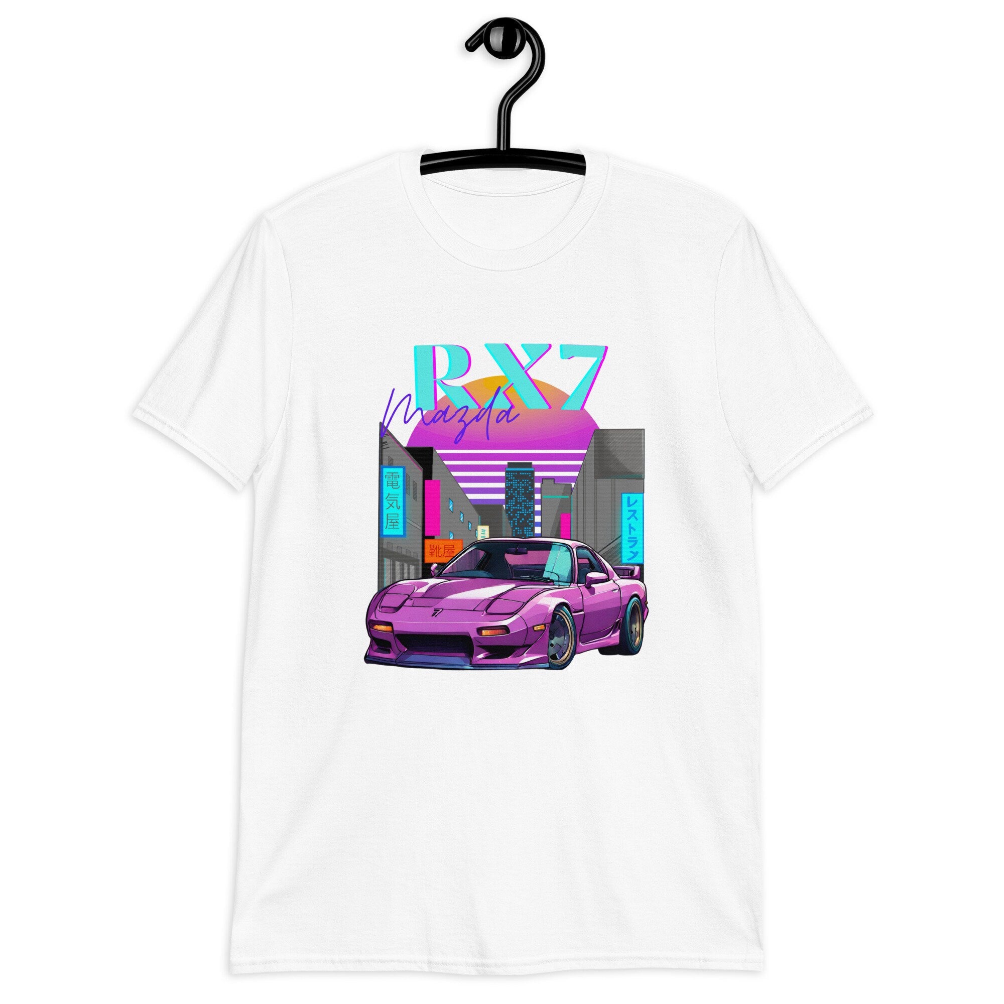 JDM Street Style Mazda RX7 Retro Unisex T-shirt