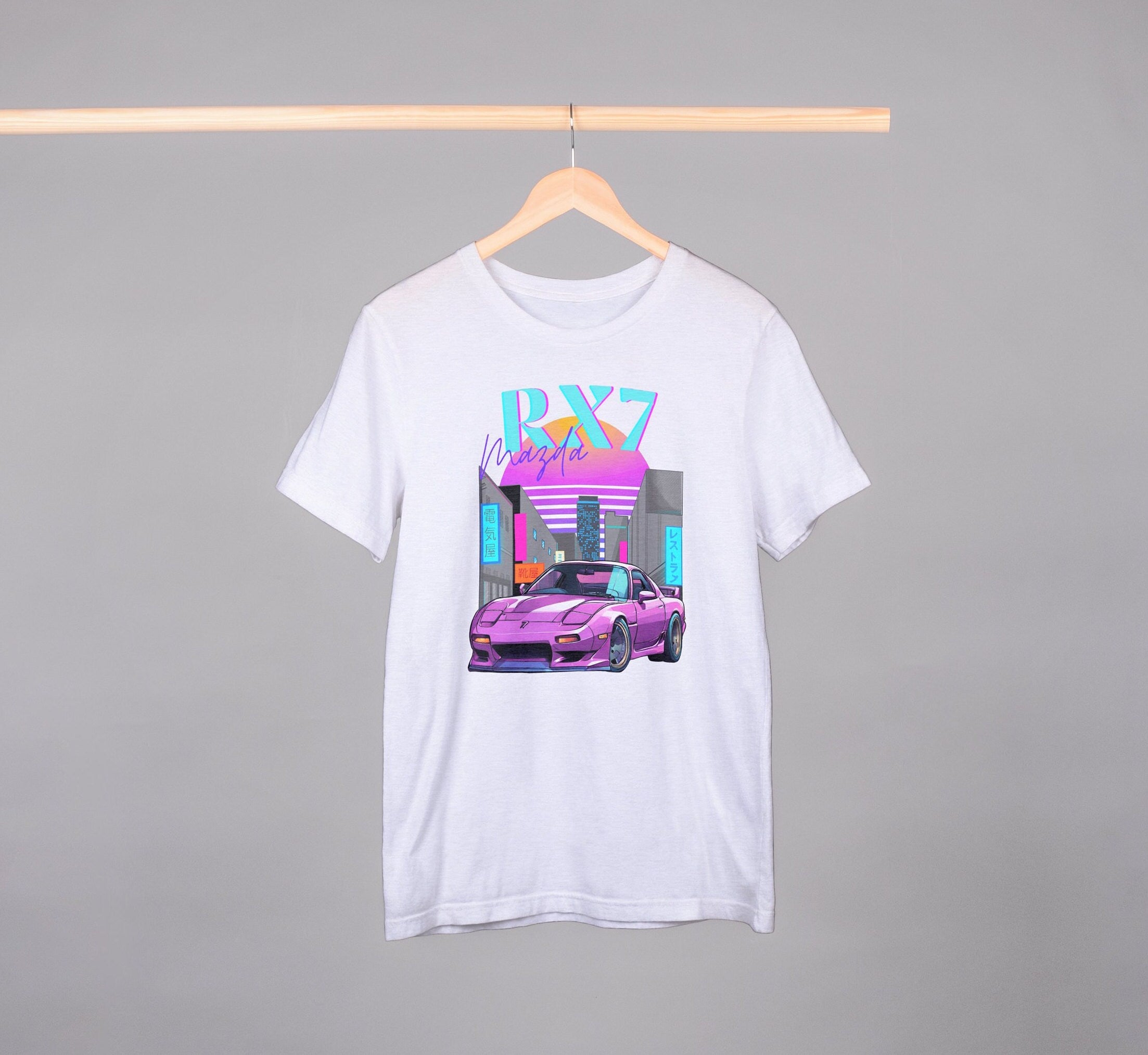 JDM Street Style Mazda RX7 Retro Unisex T-shirt