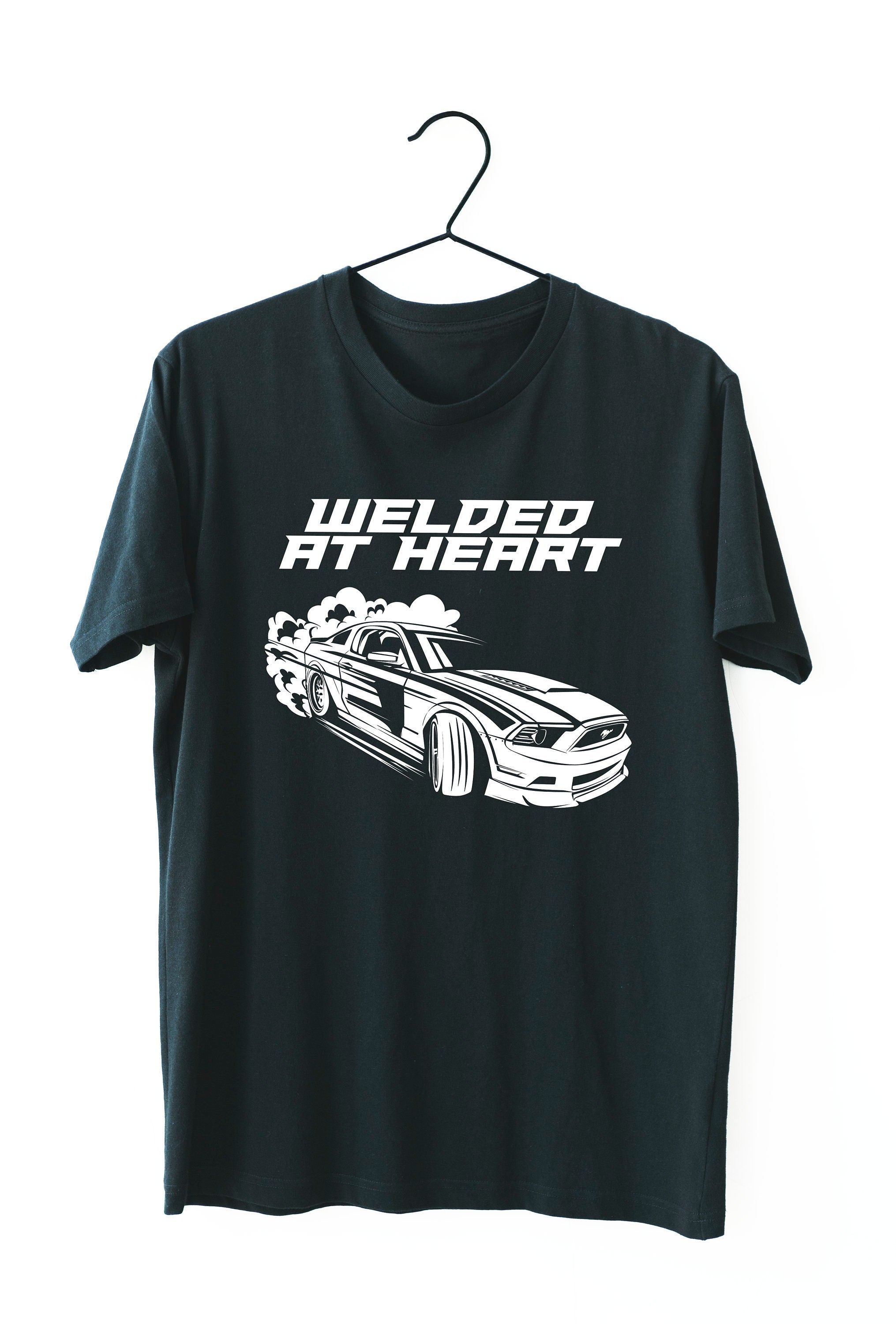 S197 Mustang Welded At Heart Drift Enthusiast Unisex Tee