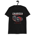 American Muscle: Black & Red Dodge Charger Unisex Tee