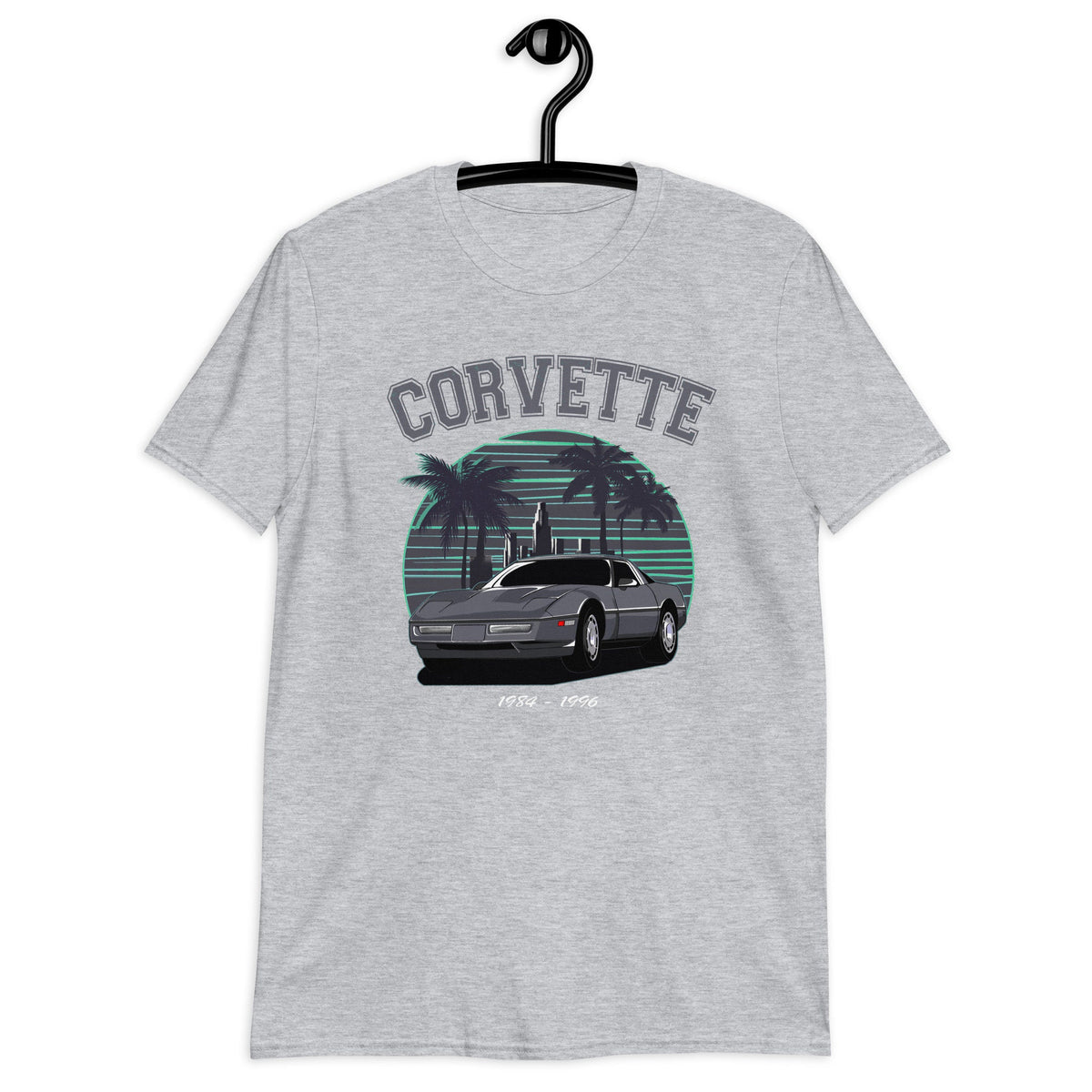 Classic C4 Corvette: Vintage Car Lover Enthusiast Unisex T-Shirt