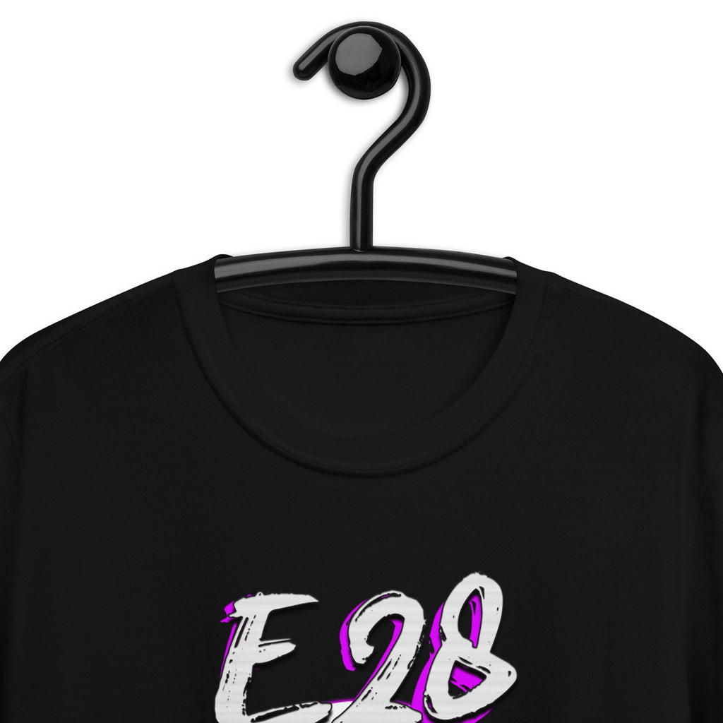 Neon Retro Style BMW E28 Unisex T-Shirt Black