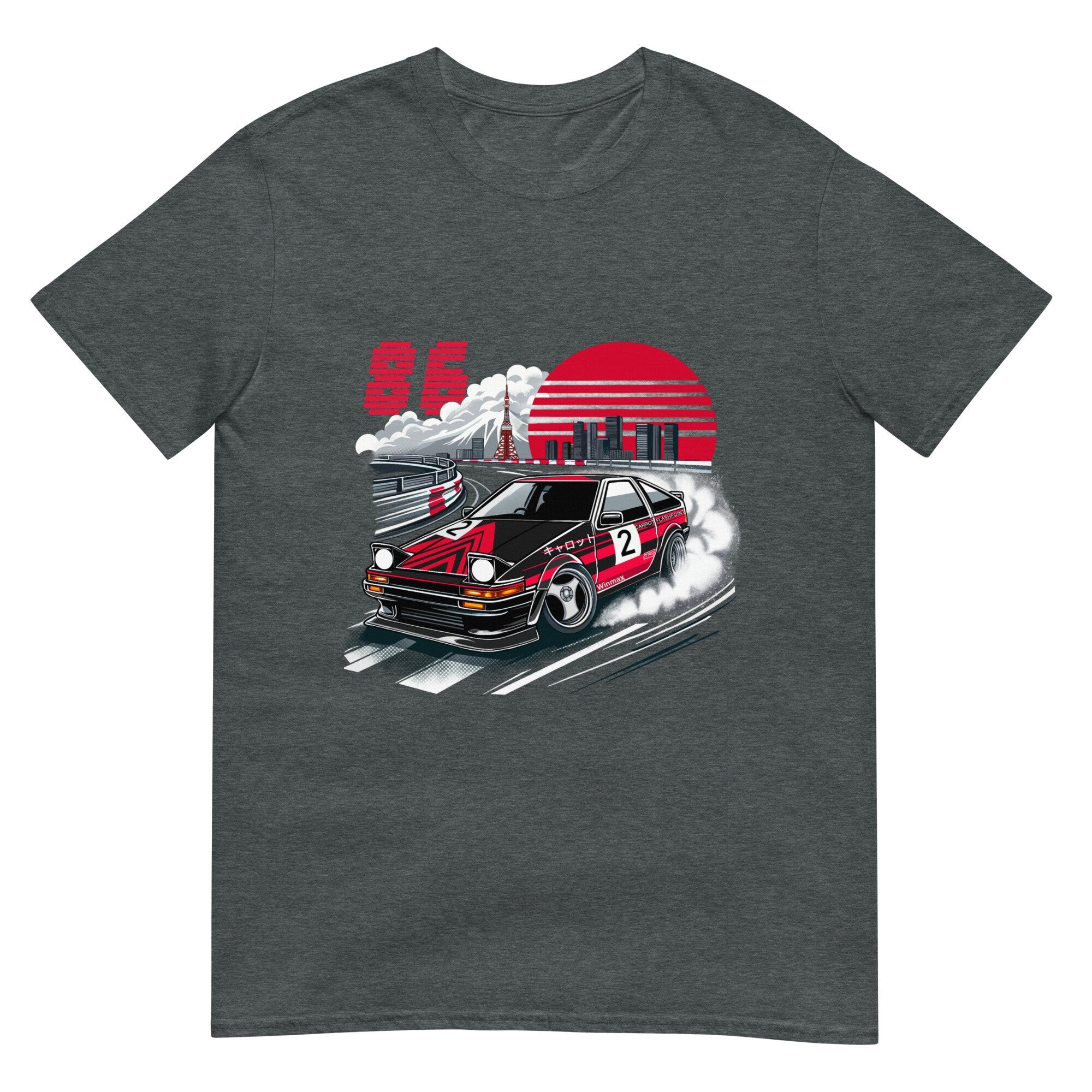 Toyota TRD AE86 Advan Carrot Tsuchiya Drift King Unisex T Shirt