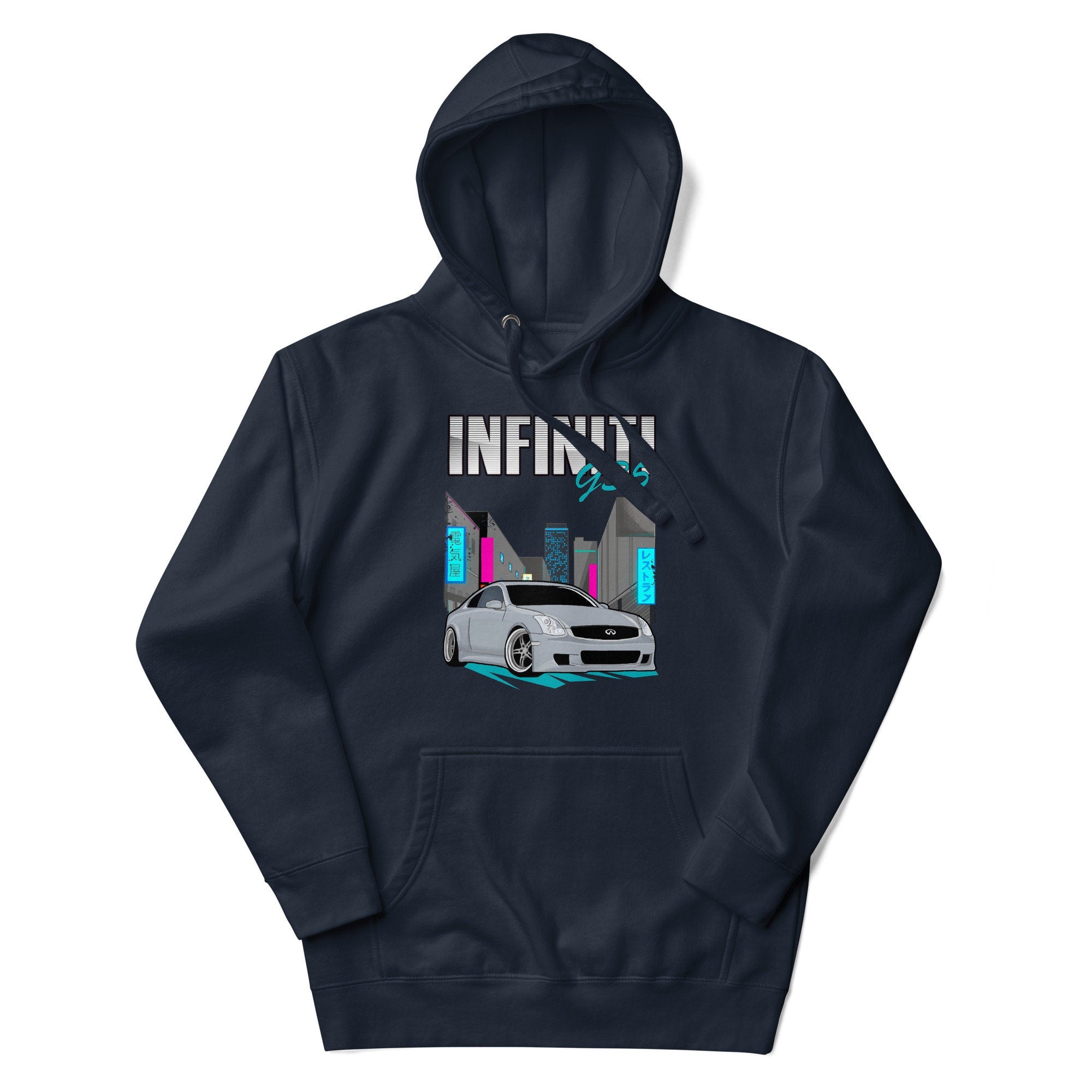 Infiniti G35 Cityscape StreetStyle JDM Unisex Hoodie