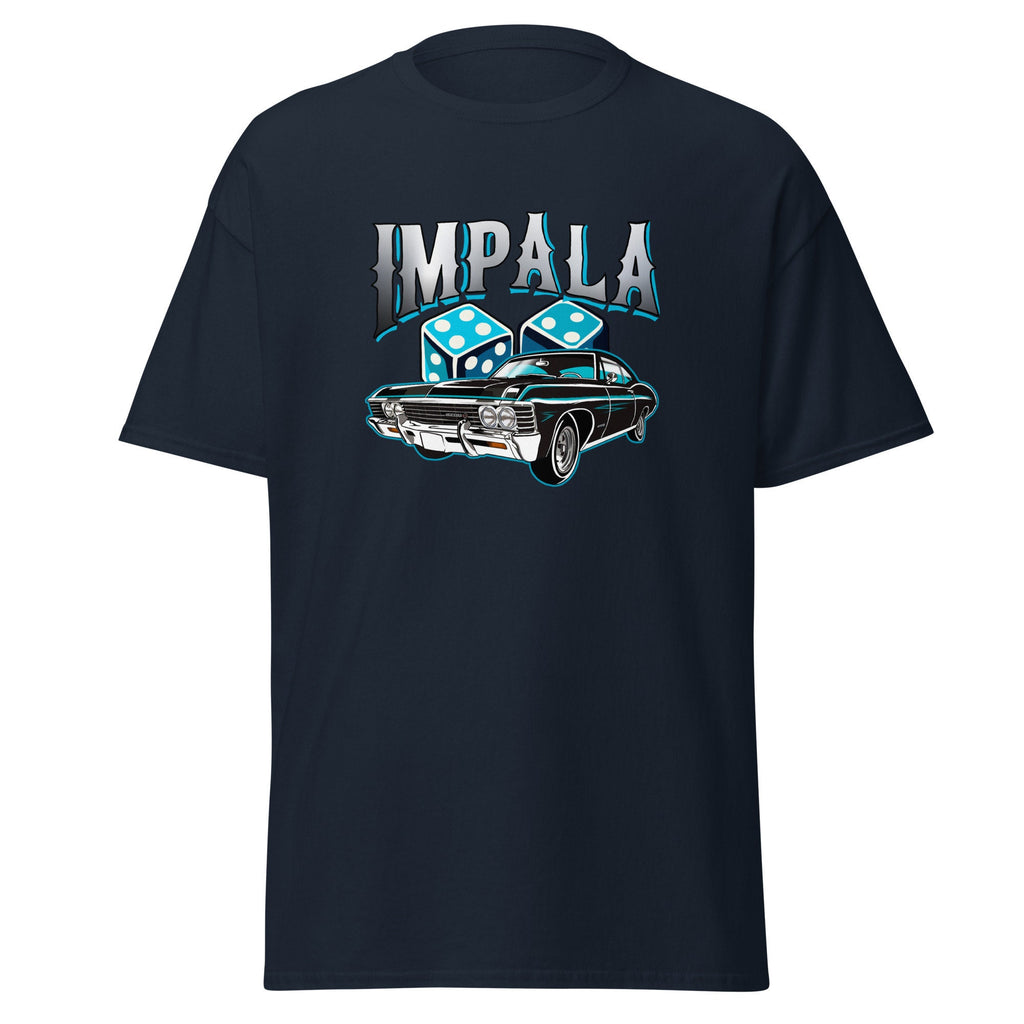 Black Chevy Impala 1960s Unisex classic tee 90s retro street style