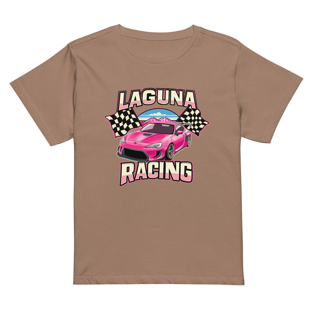Laguna Racecar BRZ FRS 86 Pink JDM Women’s high-waisted t-shirt