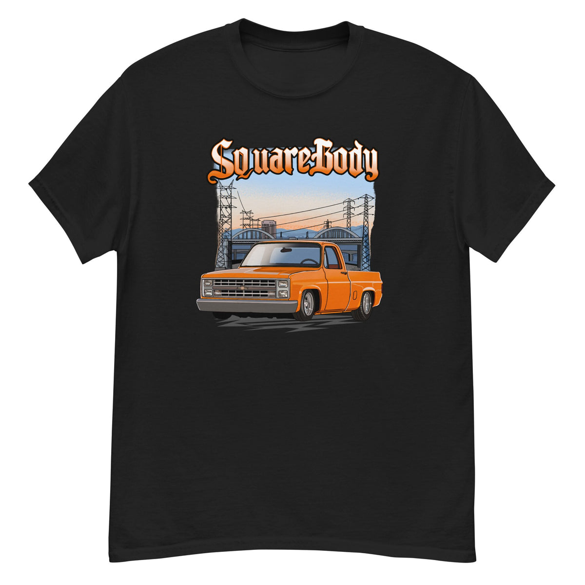 Chevy Chevrolet Squarebody Truck 1987 Retro Style Unisex classic tee