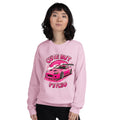 Women’s Suki S2K Honda Pink Anime Style Racecar Unisex Sweatshirt