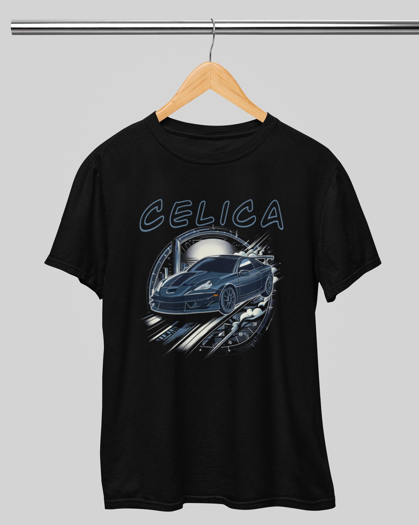Cosmic Drive: Toyota Celica Celestial Unisex Graphic Tee