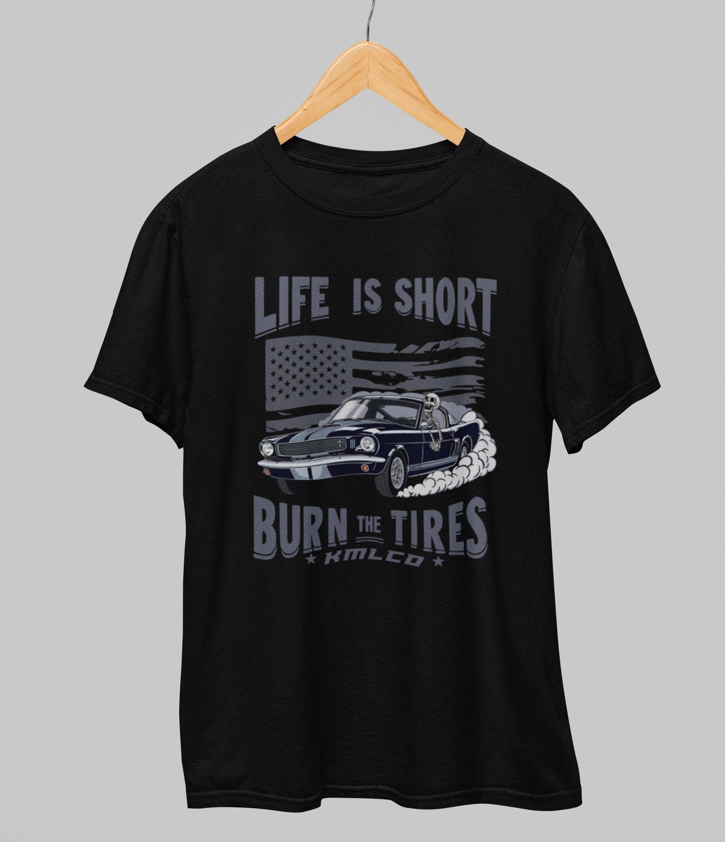 1966 Mustang GT350 Life Is Short Burnout Unisex classic tee T shirt