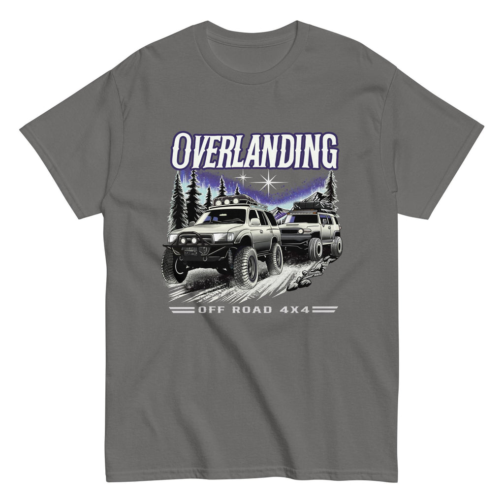 Overlanding Off Road 4x4 T-Shirt | Northern Lights Adventure Graphic Tee | Toyota 4Runner & FJ Cruiser T Shirt