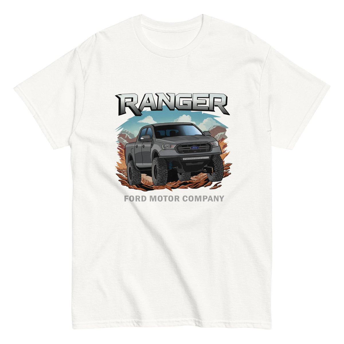 Ford Ranger 2019 Off Road Adventure 4x4 Unisex Tee, Truck Lover Gift T Shirt