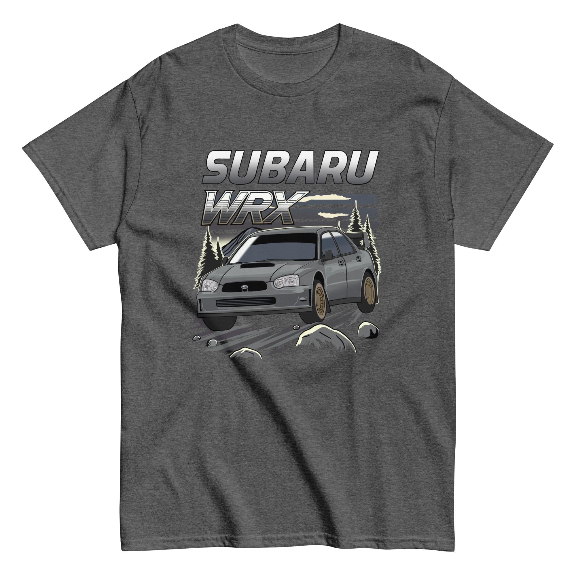 Off-Road Rally Cross Subaru WRX 2004-2005 Unisex Tee, Subie Shirt for Car Enthusiasts