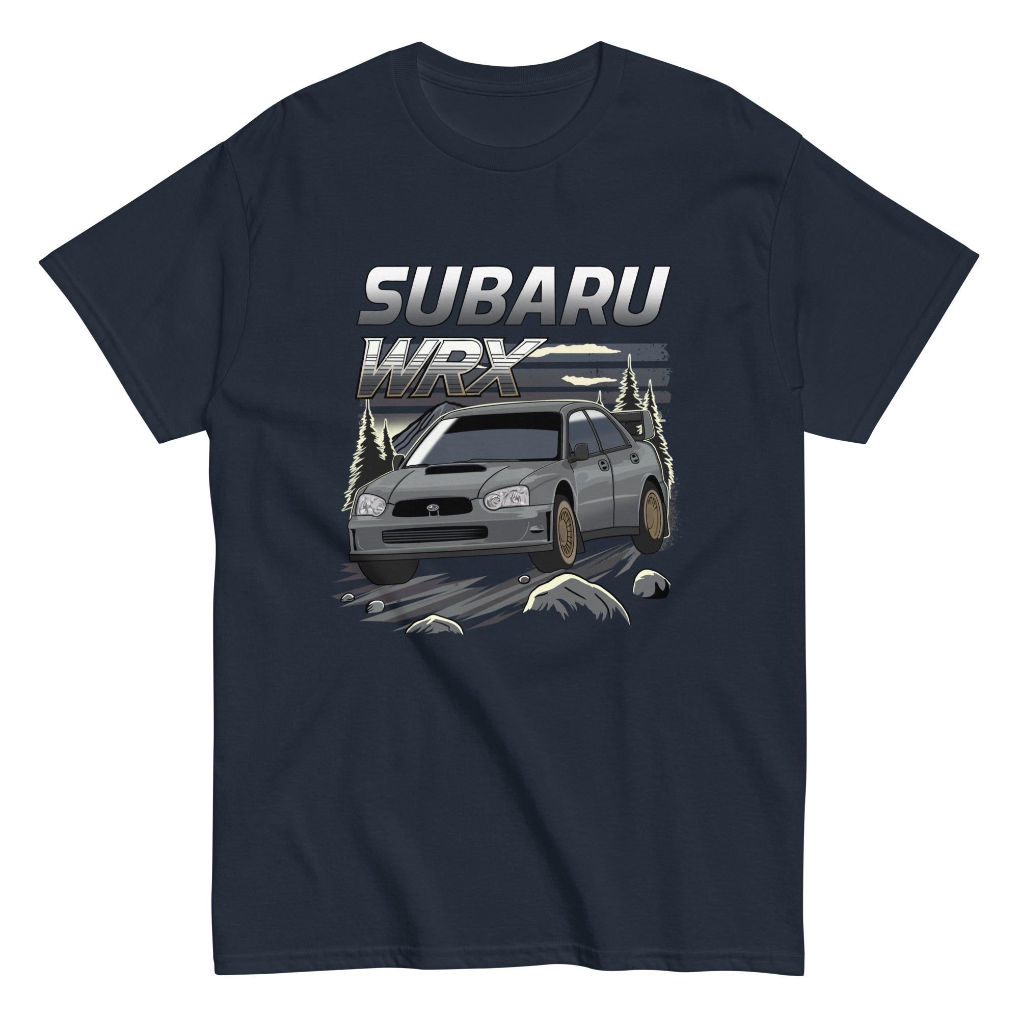 Off-Road Rally Cross Subaru WRX 2004-2005 Unisex Tee, Subie Shirt for Car Enthusiasts