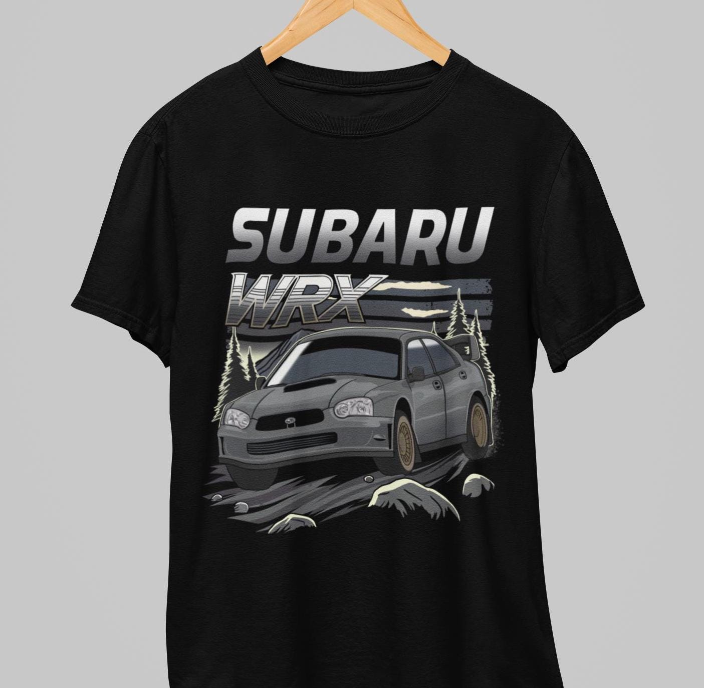 Off-Road Rally Cross Subaru WRX 2004-2005 Unisex Tee, Subie Shirt for Car Enthusiasts
