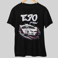BMW E90 Motorsport Graphic T-Shirt Blue Red 3 Series BEAMER Euro Drift
