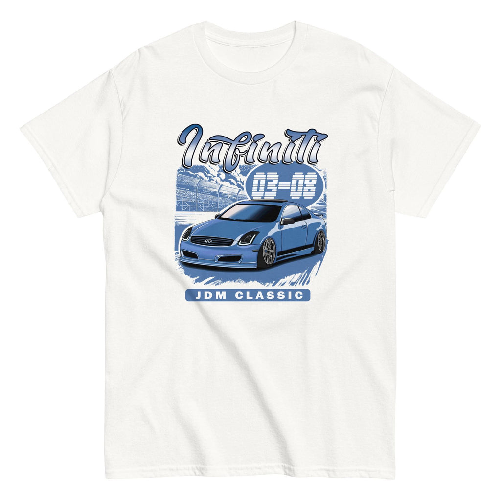 JDM Vintage Race Car Tee, Infiniti G35 03-08 Unisex T-Shirt, Japanese Drift