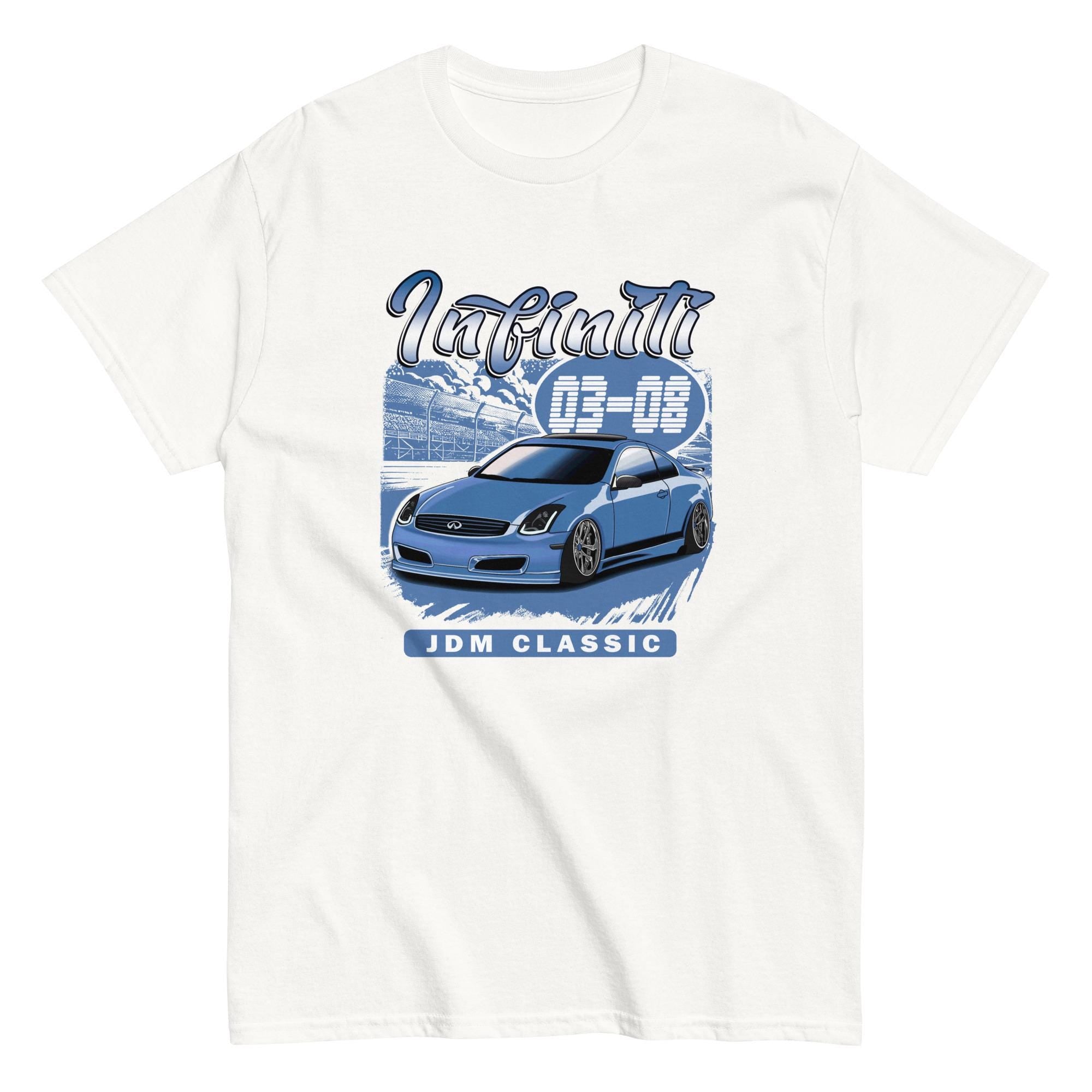 JDM Vintage Race Car Tee, Infiniti G35 03-08 Unisex T-Shirt, Japanese Drift