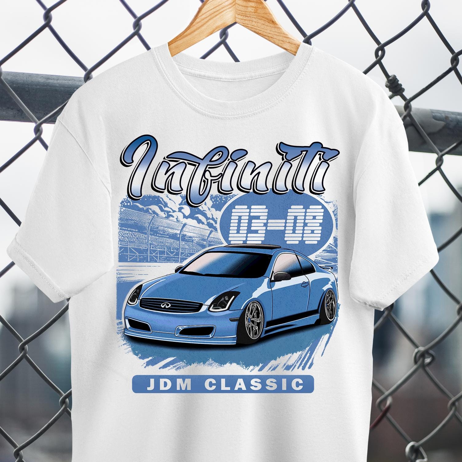 Infiniti G35 JDM Classic Unisex Tee, Japanese Drift Car Shirt