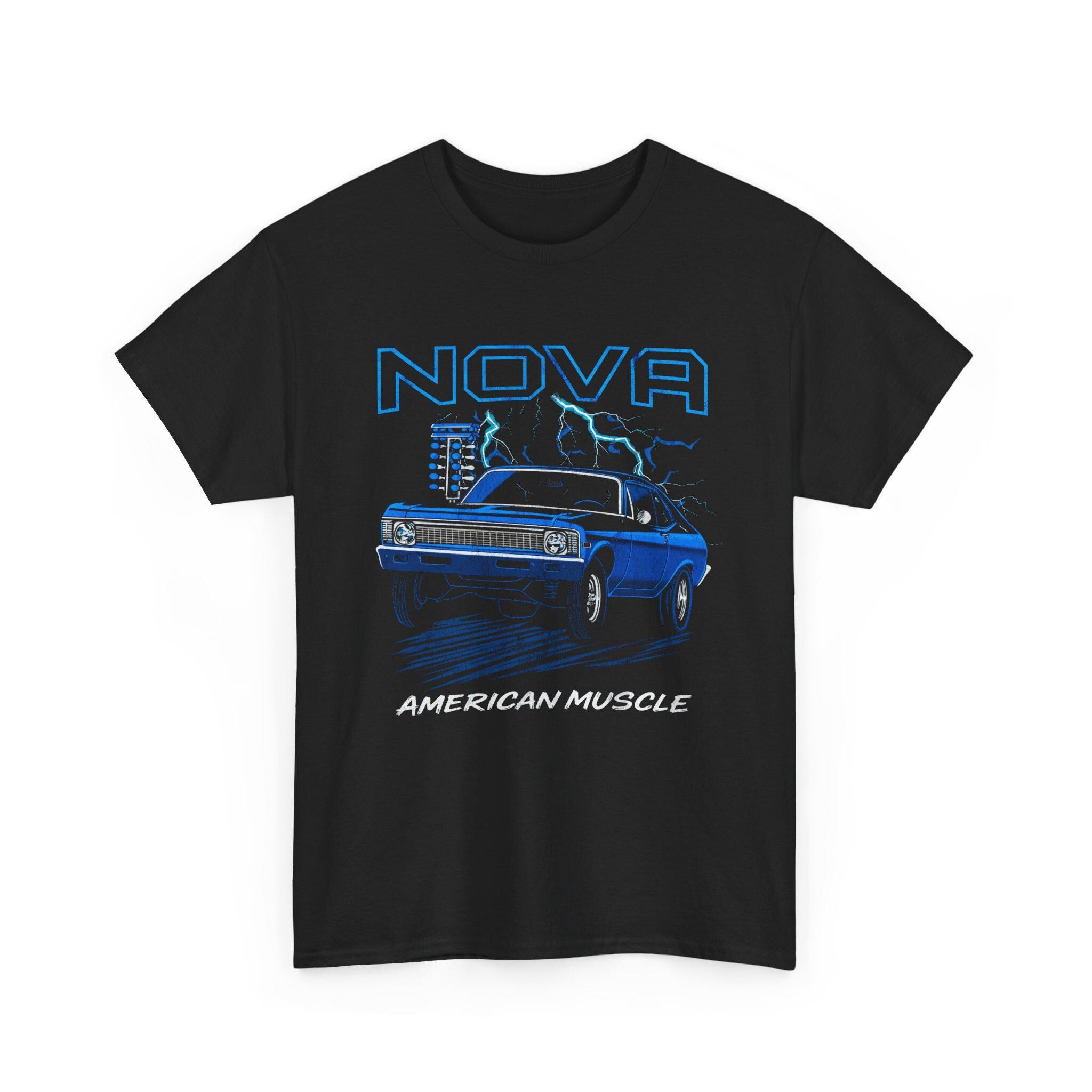 Chevy Nova 1968 Muscle Car Hot Rod T-Shirt, Car Enthusiast Gift