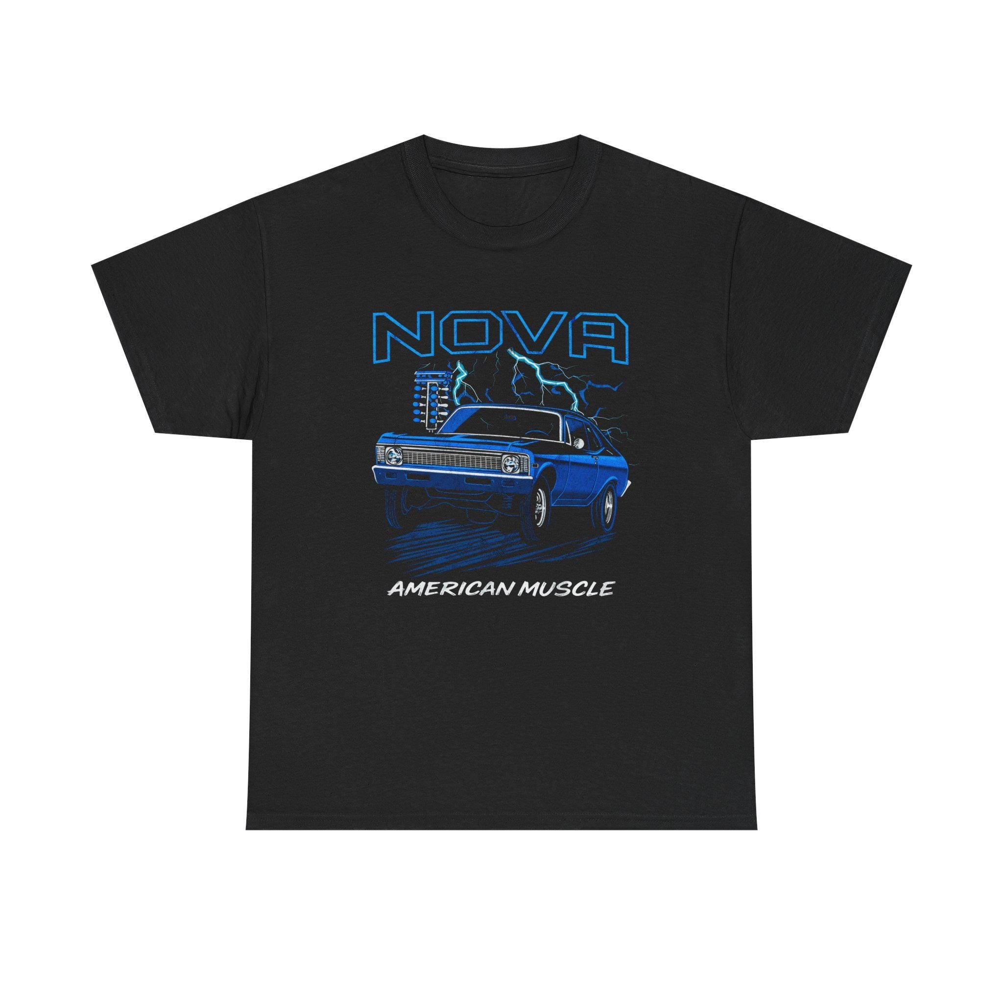 Chevy Nova 1968 Muscle Car Hot Rod T-Shirt, Car Enthusiast Gift