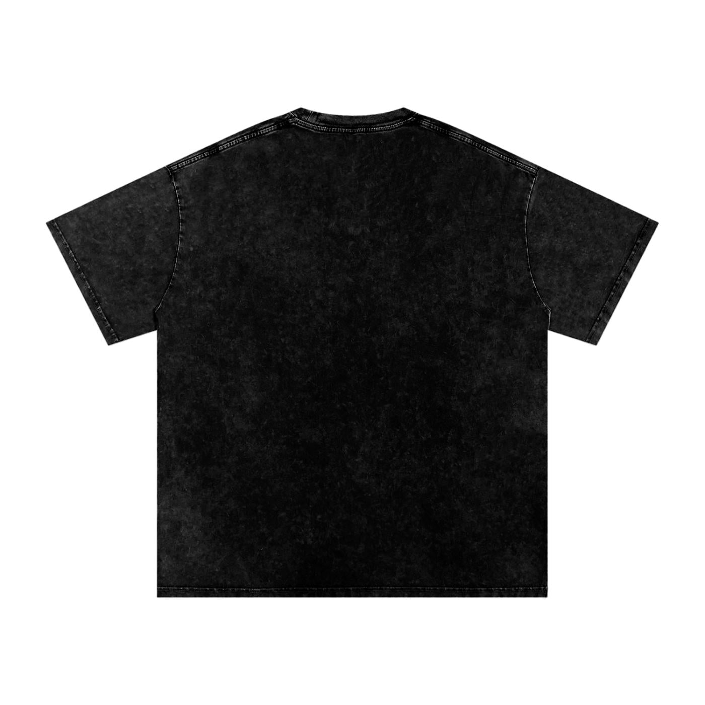 Dark Rap G59 Aesthetic Fallen Angel Graphic Faded Oversized Underground Streetwear Shirt