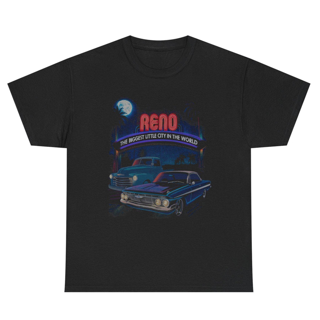 Reno Nevada Classic Car T-Shirt | Retro Vintage Shirt