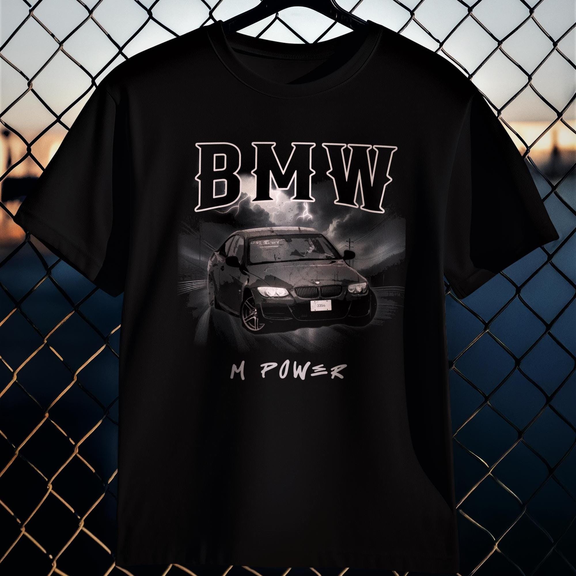 BMW E92 M3 Drifting T-Shirt, Grunge Car Enthusiast Tee