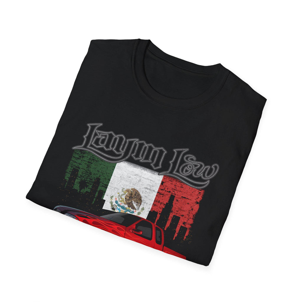 Mexico Flag Lowrider F150 Lightning trokiando Truck Unisex T-Shirt