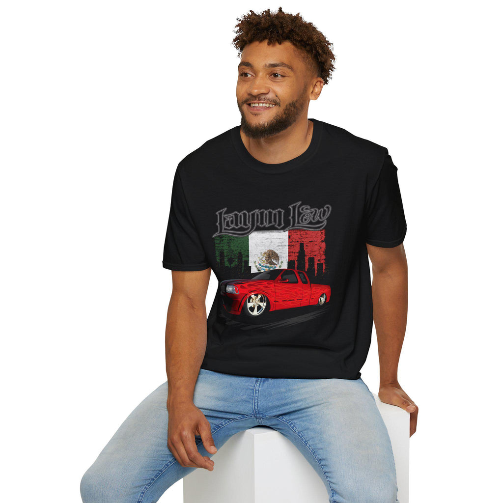 Mexico Flag Lowrider F150 Lightning trokiando Truck Unisex T-Shirt