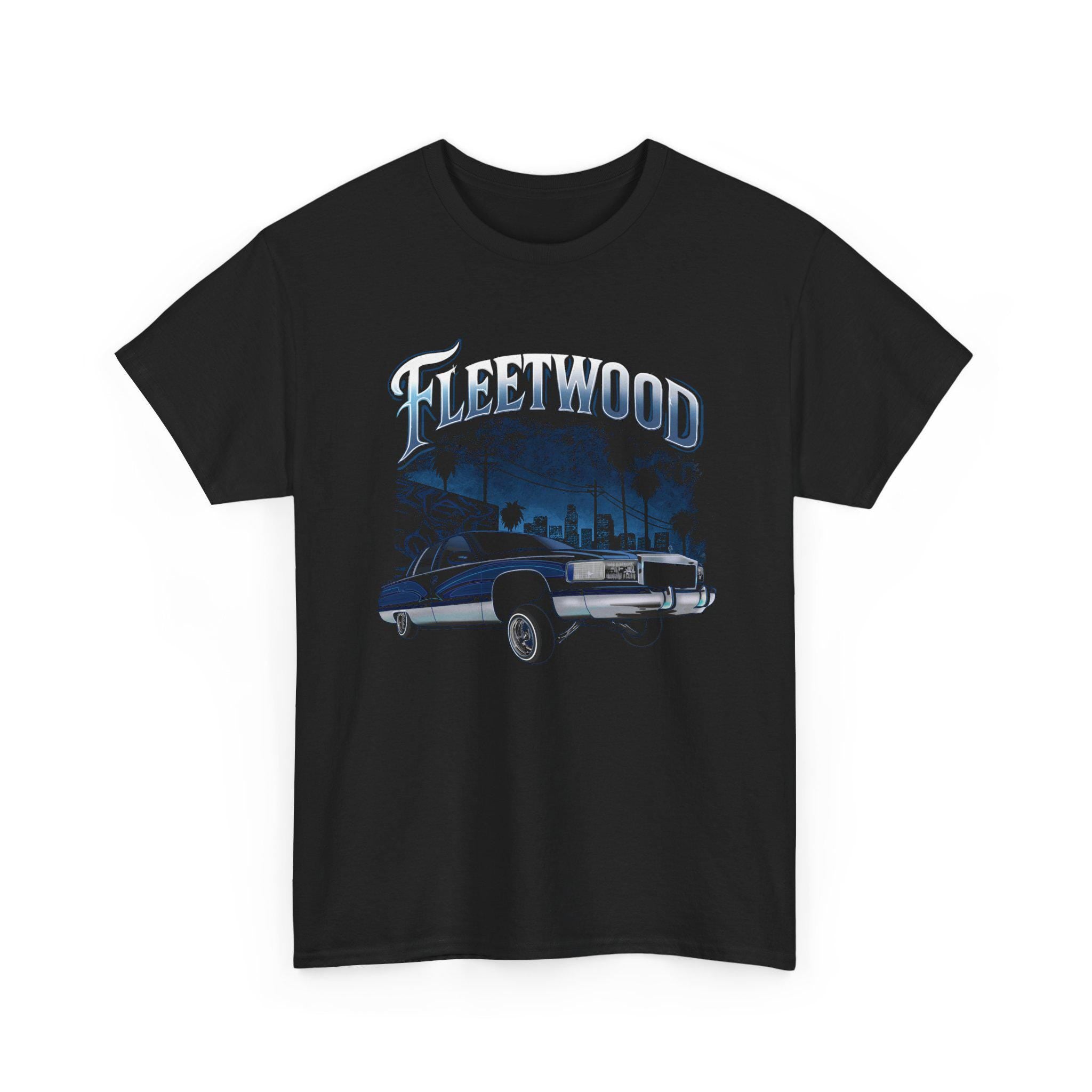 East LA Fleetwood 1986 1990 Lowrider T-Shirt | Chicano Graffiti Streetwear Car Enthusiast Unisex Tee