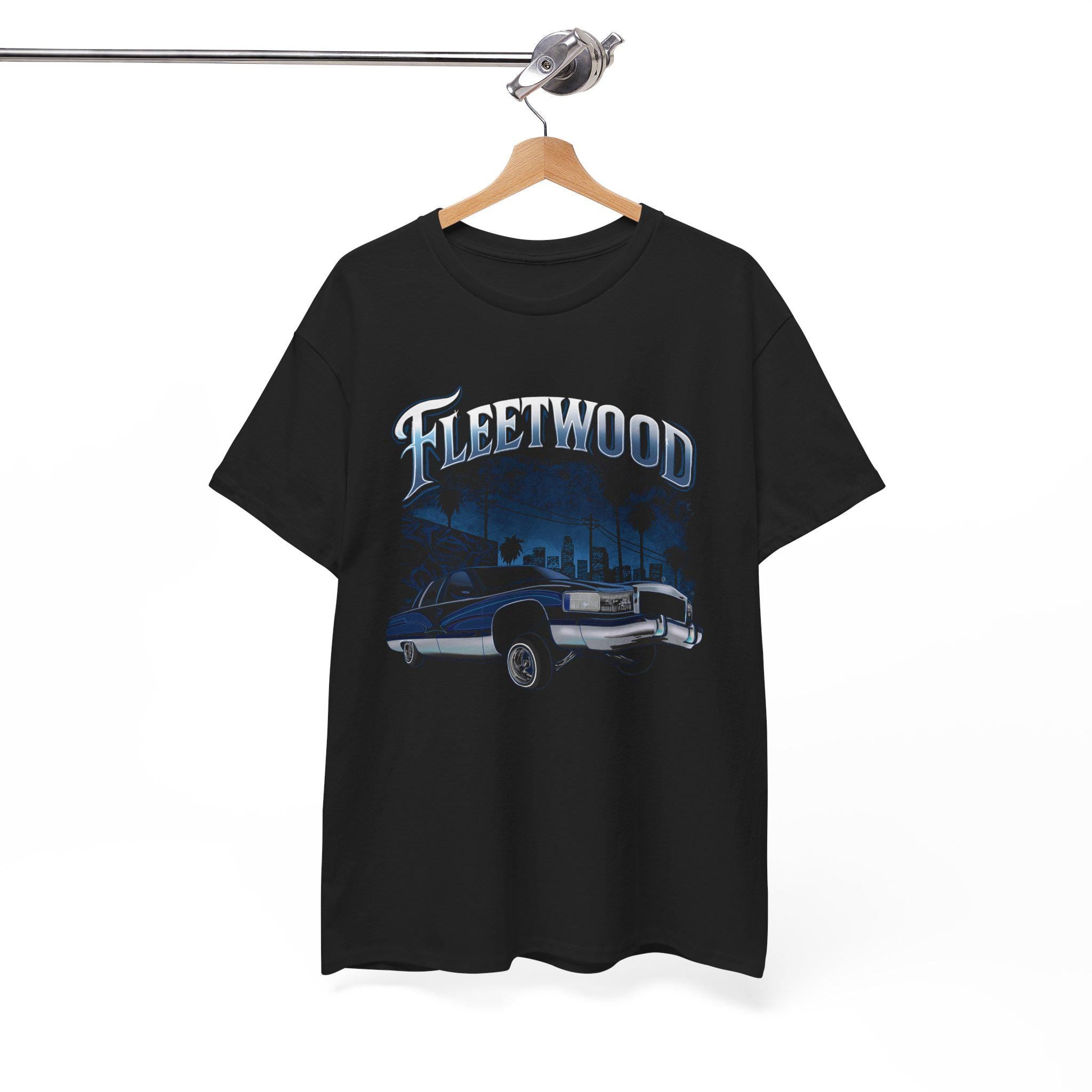East LA Fleetwood 1986 1990 Lowrider T-Shirt | Chicano Graffiti Streetwear Car Enthusiast Unisex Tee
