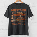 Vintage 90s Mustang T-Shirt | 1969 & 2004 Mach 1 Art