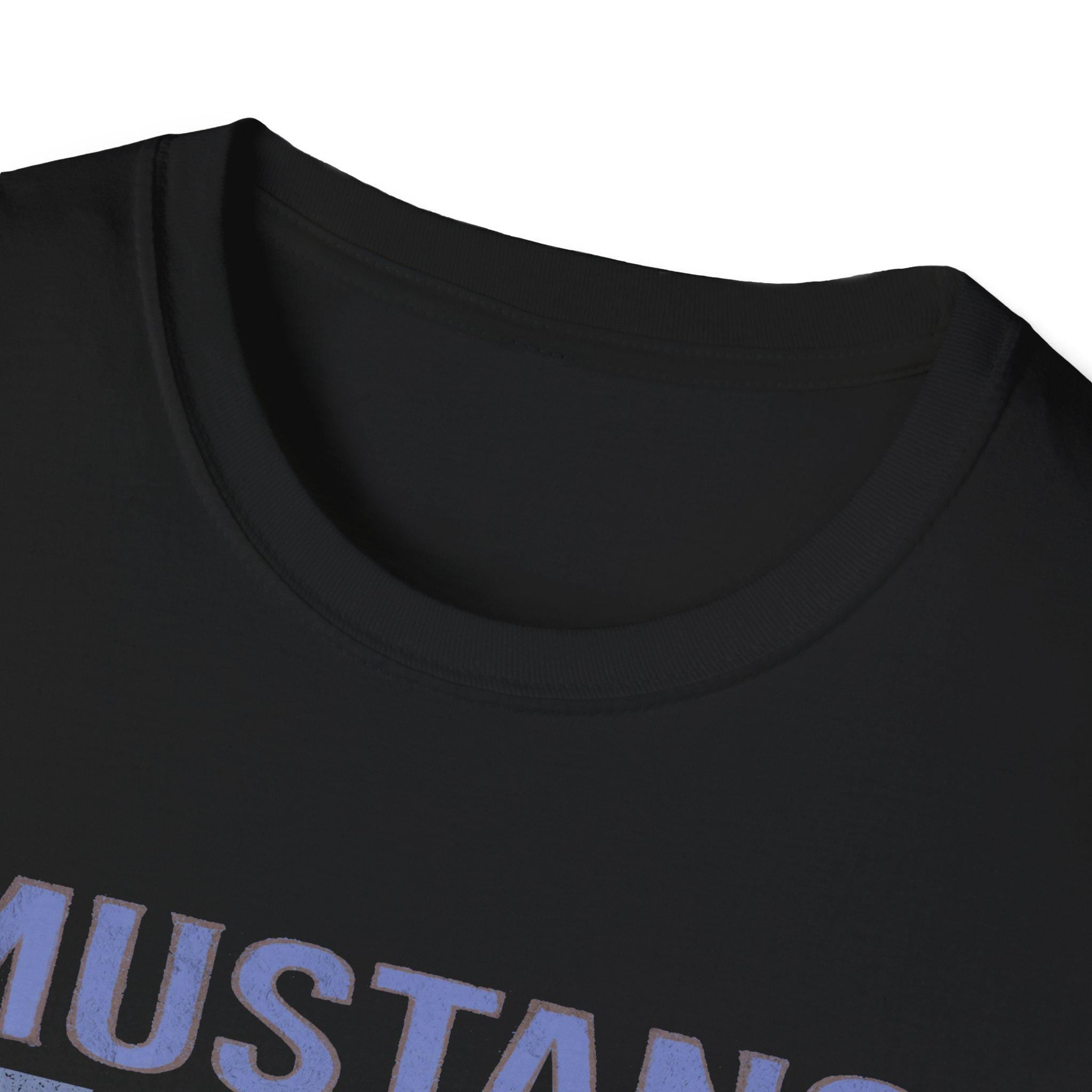 90s vintage faded retro car enthusiast t-shirt mustang mach 1 new edge and fastback Unisex tee