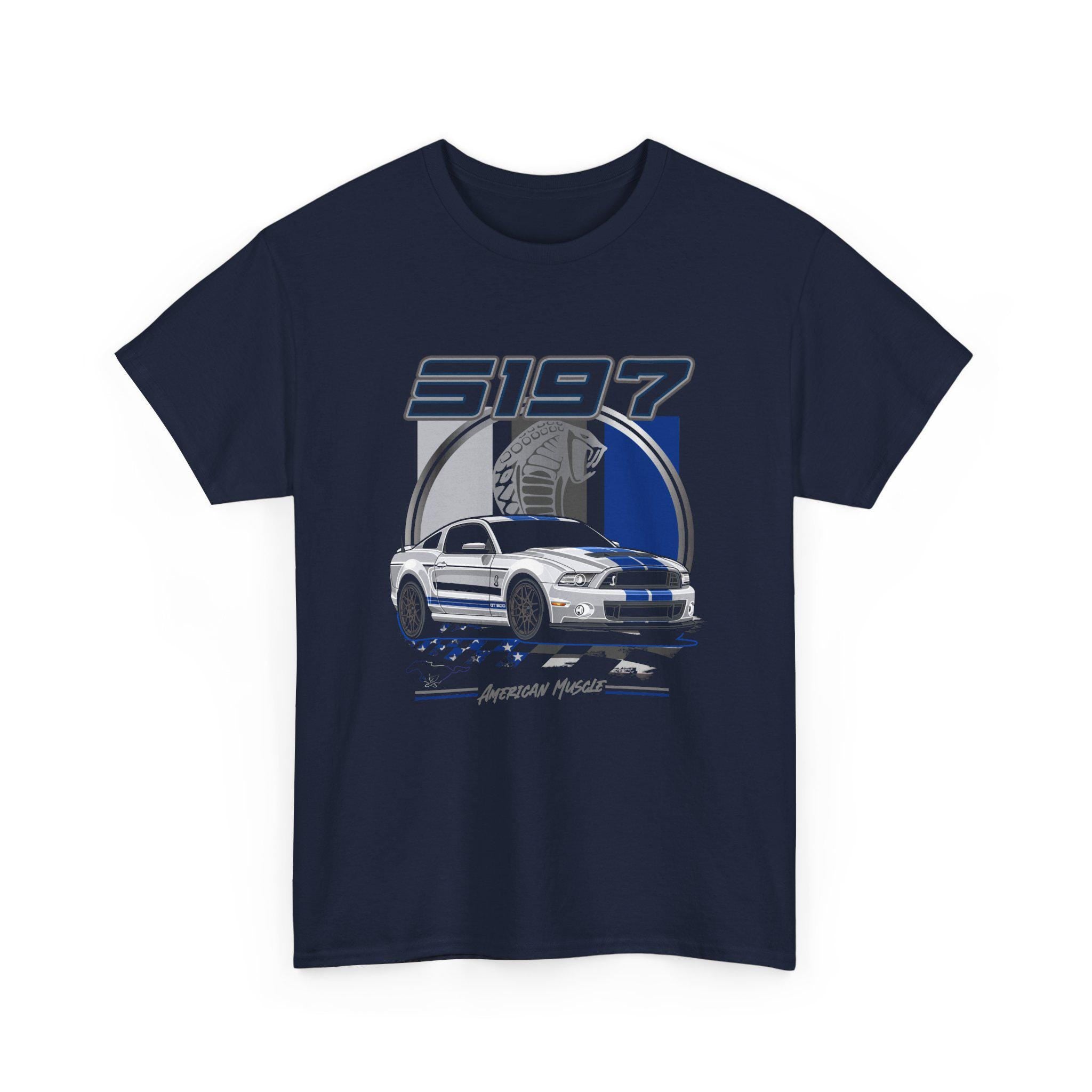 S197 Mustang GT500 T-Shirt: Retro American Muscle Car Tee