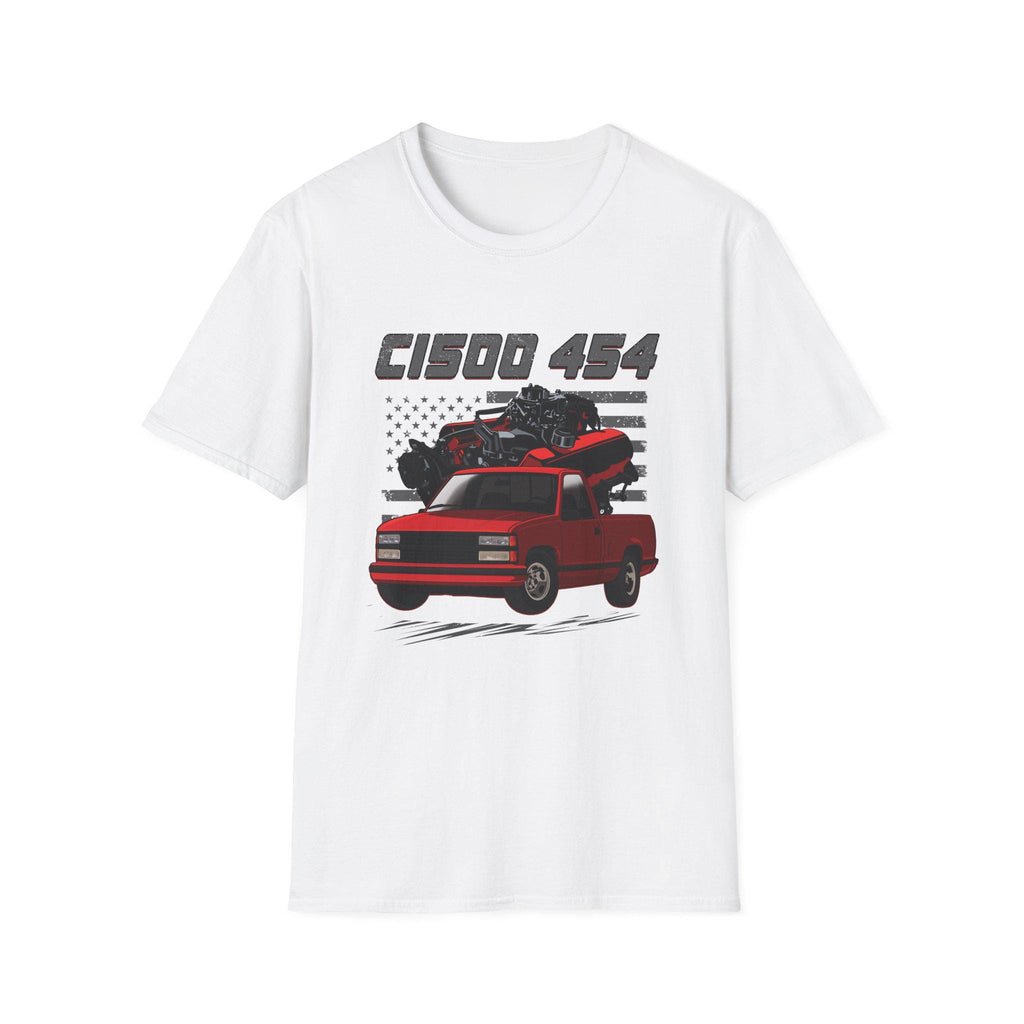 C1500 CK Series Red Truck 454 SS Unisex T-shirt