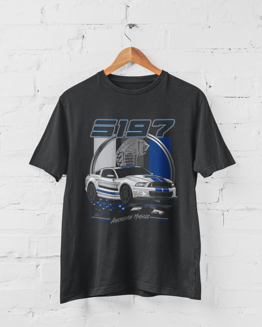 S197 Mustang GT500 T-Shirt: Retro American Muscle Car Tee