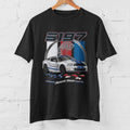 S197 Mustang GT500 Shirt American Muscle Car Unisex Tee 2013 Shelby Tribute Gift for Car Lovers Racing T-Shirt Retro Garage Style
