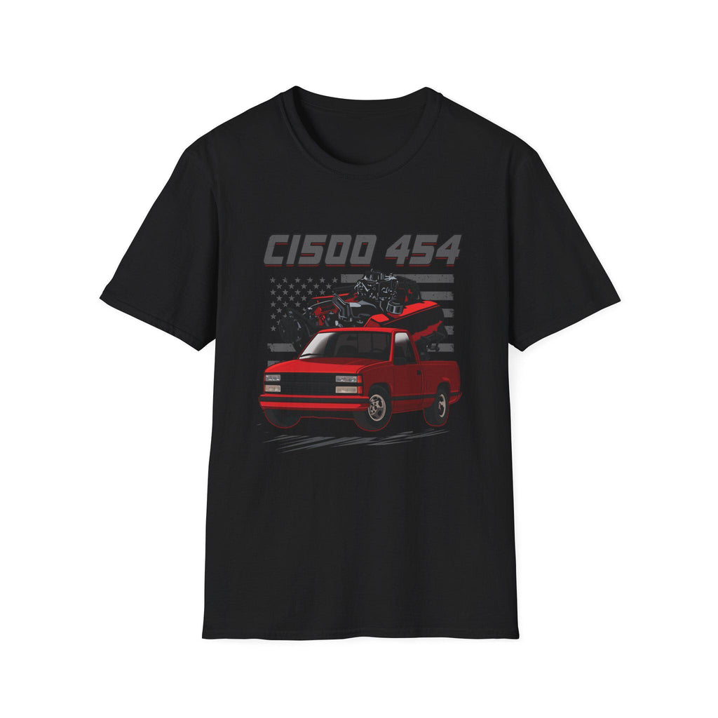 C1500 CK Series Red Truck 454 SS Unisex T-shirt