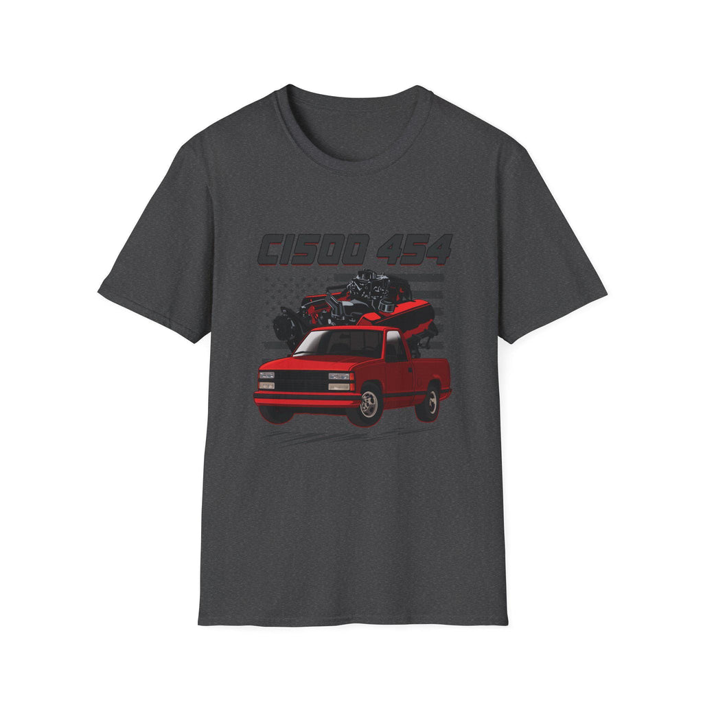 C1500 CK Series Red Truck 454 SS Unisex T-shirt