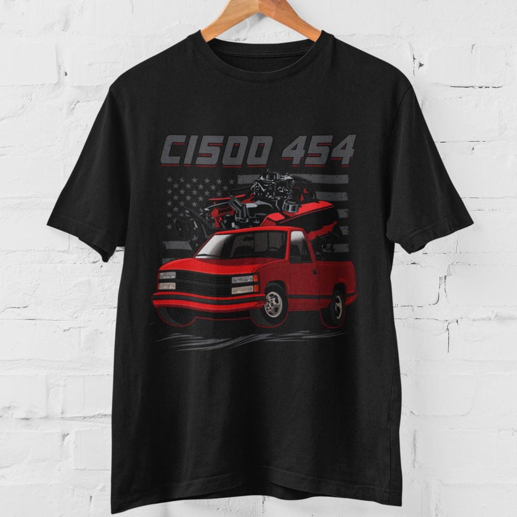 C1500 CK Series Red Truck 454 SS Unisex T-shirt
