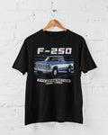 F250 Truck Shirt 1980-1986 F Series Classic Pickup Vintage Ford Unisex Cotton T-Shirt Truck Enthusiast Gift