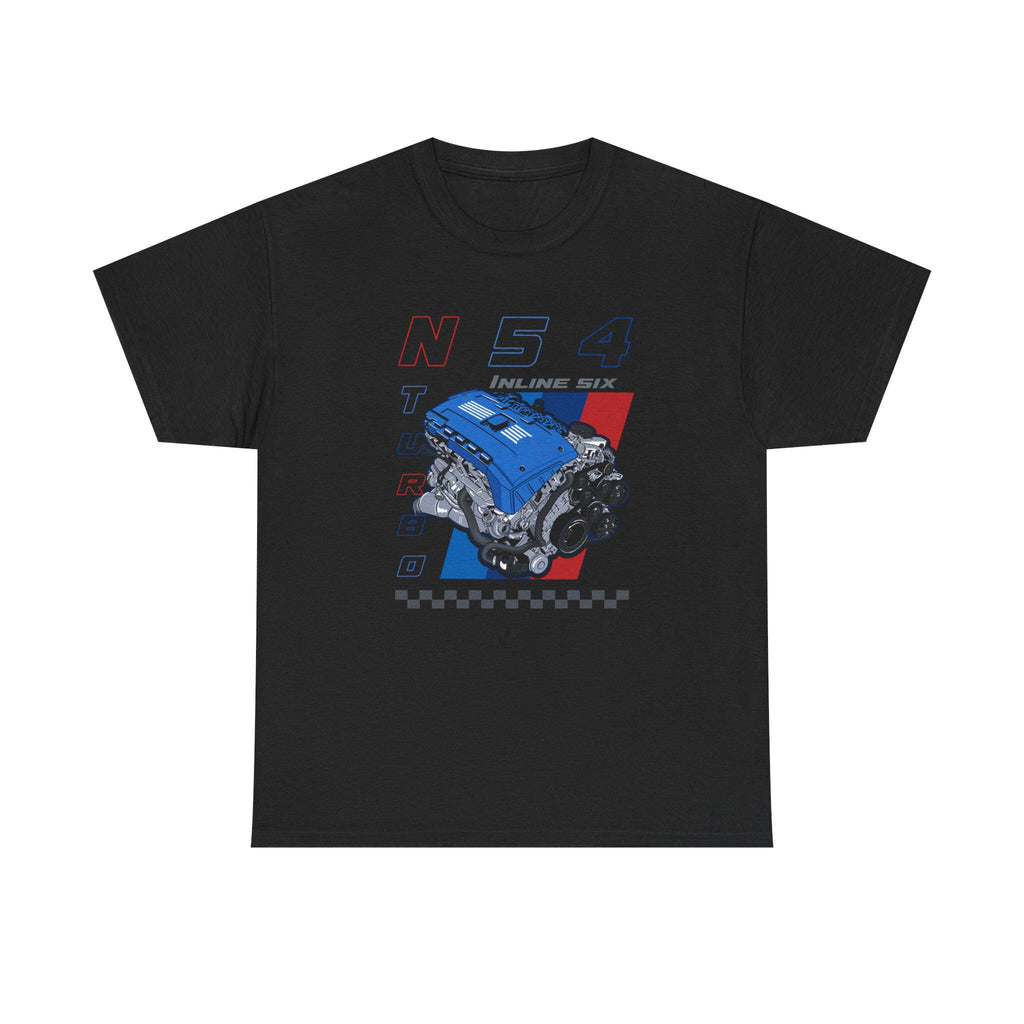 BMW N54 Engine T-Shirt | Twin Turbo Inline-6 Graphic Tee