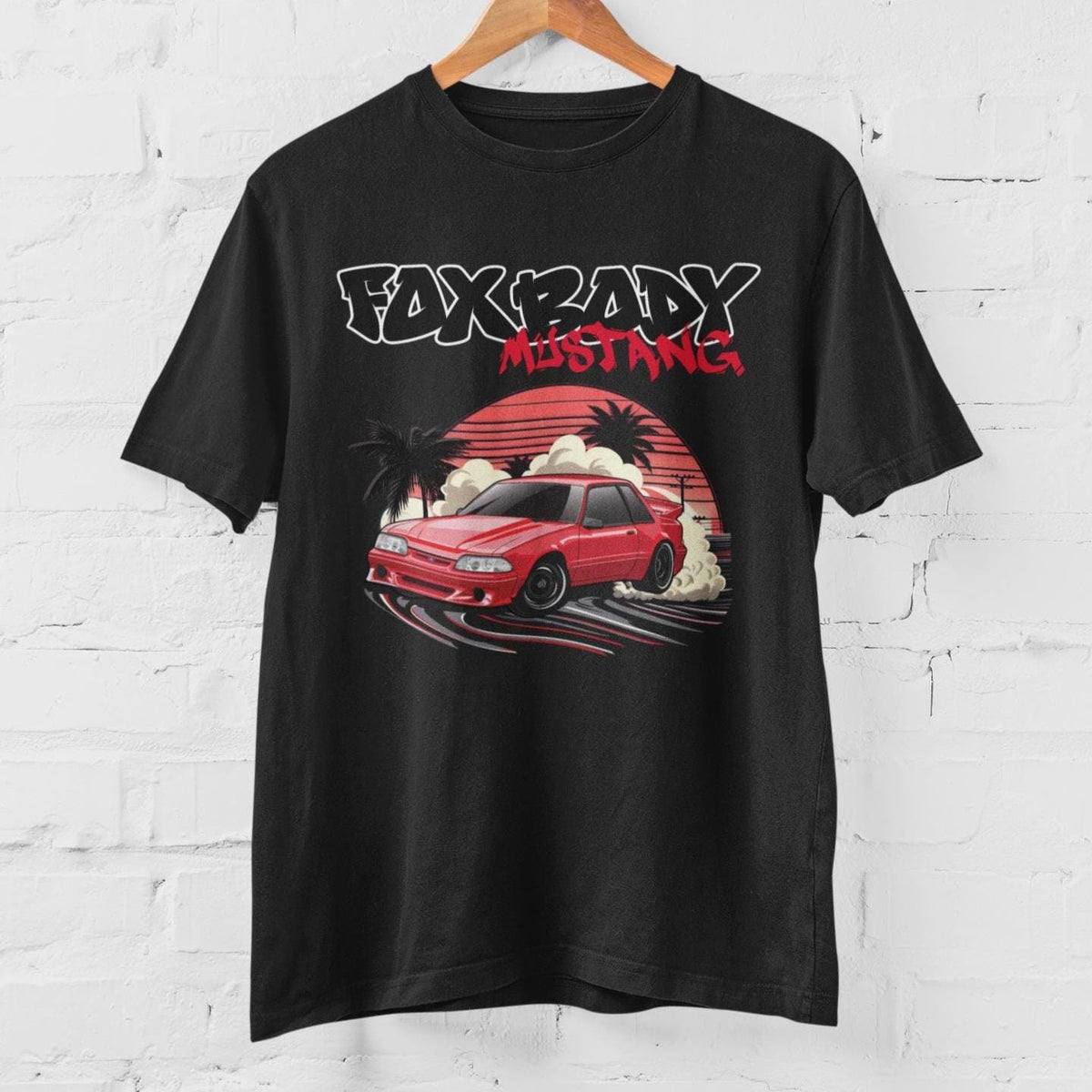 1987-1993 Foxbody Mustang Drift T-Shirt Unisex Racing Retro Tee