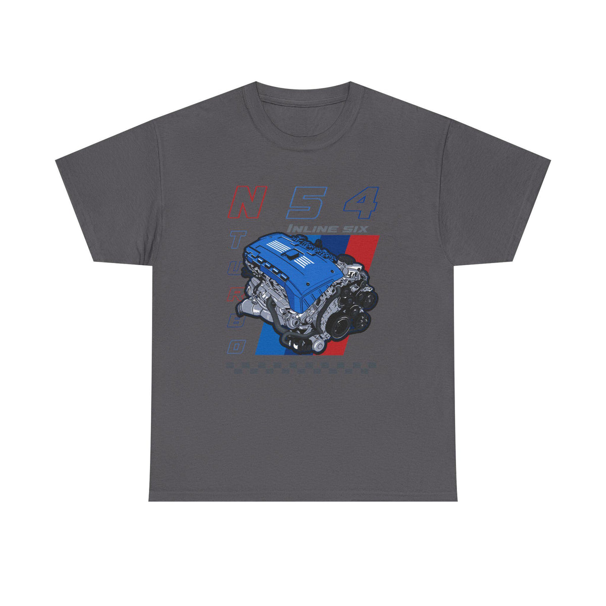 BMW N54 Engine T-Shirt | Twin Turbo Inline-6 Graphic Tee