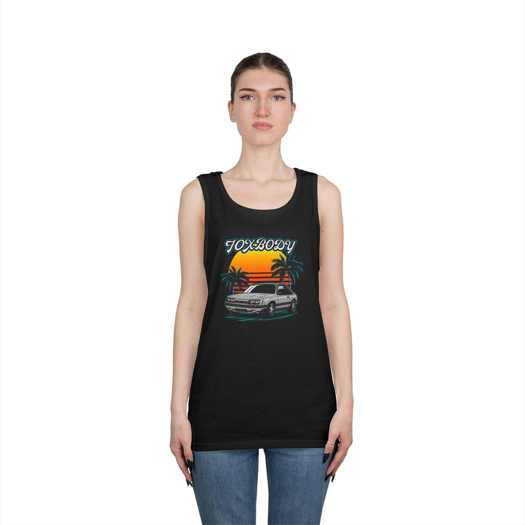 1979-1986 Retro Four Eye Fox Body Mustang Unisex Muscle Tank