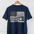 1958-1962 C1 Coupe T-Shirt | Distressed American Flag Muscle Car Tee